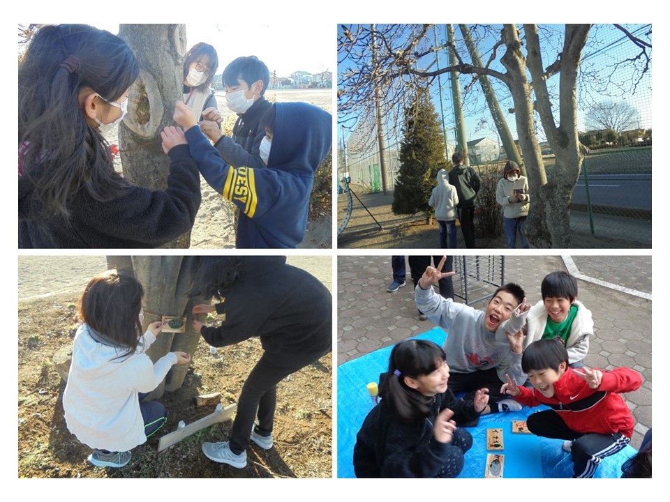 栃木県 壬生町立壬生東小学校にて 樹木名プレートの設置作業を行っていただきました 公益財団法人 ニッセイ緑の財団