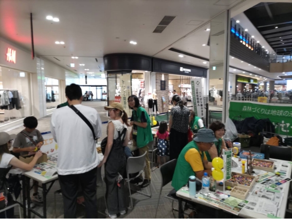 商業施設でのイベント開催